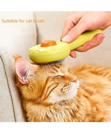 DAYSOY Deshedding & Grooming Brush for Dogs & Cats - Stainless Steel Slicker Brush for Removing Loose Undercoat Tangles - Waterproof & Rust-Resistant - Buy Online on SooperMarket.com