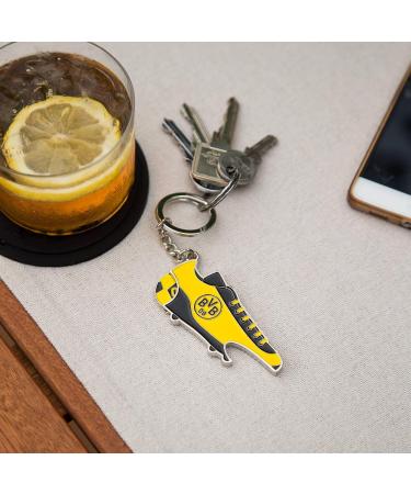 Buy Borussia Dortmund BVB Keyring with Shopping Chip & Opener - International Shipping Available - Buy Online on SooperMarket.com
