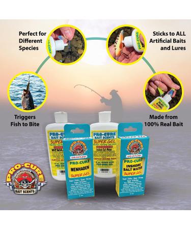 Pro-Cure Bait Fish Formula Gel - 2 oz | Enhance Lure Attraction - Shop Now! - Buy Online on SooperMarket.com