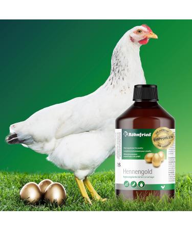 R hnfried Hennengold 500 ml | Reduce Broken Eggs & Promote Feather Growth for Chickens & Poultry | International Shipping Available - Buy Online on SooperMarket.com