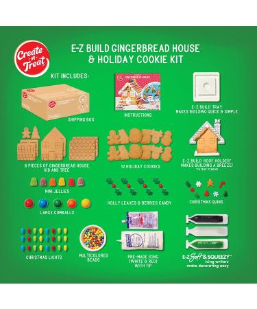 Christmas Gingerbread House & Cookie Decorating Kit - 52.42 oz - Buy Online on SooperMarket.com