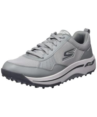 Skechers Men's Go Arch Fit Golf Shoe Sneaker 12 Wide Grey