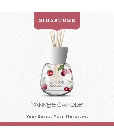 Yankee Candle Signature Scented Reed Diffuser | Black Cherry Aroma Diffuser | up to 10 Weeks of Fragrance | 100 ml | Perfect Gifts for Women - Buy Online on SooperMarket.com
