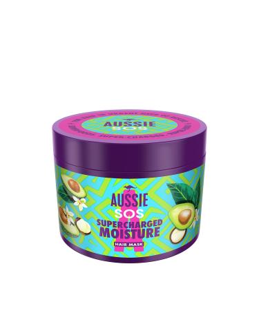 Aussie SOS Hair Mask Supercharged Moisture With Australian Jojoba Seed Oil Vegan For Hair In Urgent Need Of Rescue With Australian Superfoods 450 ml