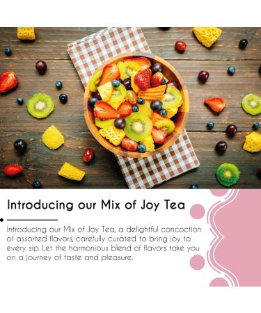 Thames Tea - Premium Flavoured Tea Selection for a Luxury British Experience | Loose Leaf Tea with Fruits | Tubebox (Mix of Joy Tea) - Buy Online on SooperMarket.com