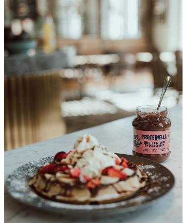 Proteinella Chocolate Hazelnut Spread - 14.1 Oz/400g | No Added Sugar, No Palm Oil | Delicious Health-Conscious Spread with Added Protein - Buy Online on SooperMarket.com