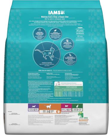 Iams Proactive Health Adult Indoor Weight and Hairball Care Premium Cat Food 9.8-Pound - Buy Online on SooperMarket.com