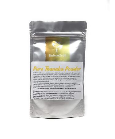Buy 100% Pure Thanaka Powder from Thailand - Natural Skin Care 1.76oz (50g) - Authentic Thanaka Wood Powder - Buy Online on SooperMarket.com