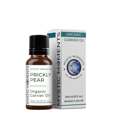 Mystic Moments |Organic sting bulb oil 10 ml -pure and natural oil Perfect for hair face nails aromatherapy massage and oil dilution vegan GMO -Free