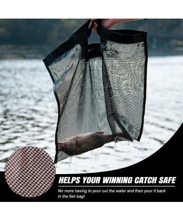 Goture Tournament Fishing Bag Bass WeighÂ inÂ Bag with Built-in 18inch Fish Ruler 2 in 1 Kit  Removable Inner Mesh Tournament Fish Bags 25.6x22inch Heavy Duty Weigh In Bag for Bass Fishing C:Fishing Weigh-in Bag - Buy Online on SooperMarket.com