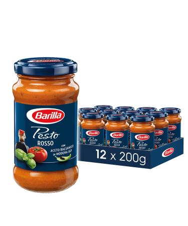 Barilla red pesto Rosso pack of 12 (12x200 g) Rosso 200 g (pack of 12)