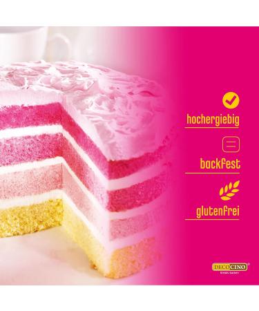 Decocino Pink Color Paste 25g - Azo-Free & Gluten-Free Food Coloring for Cakes Fondant & Creams - Ideal for Baking Internationally - Buy Online on SooperMarket.com