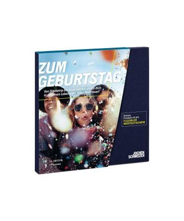 JOCHEN SCHWEIZER birthday gift box for 2 voucher