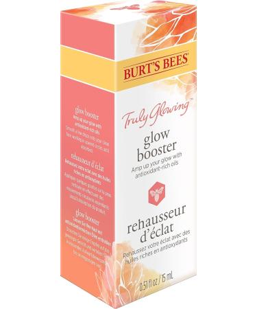 Burt's Bees Truly Glowing Reawakening Glow Booster Face Serum with Antioxidant-Rich Oils 100% Natural Origin Developed with Dermatologists 15mL Glow Booster With Antioxidant-Rich oils - Buy Online on SooperMarket.com