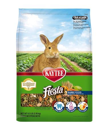 Kaytee Fiesta Pet Rabbit Food, 6.5 Pound