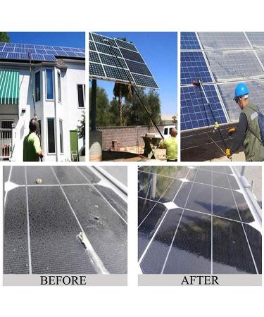 photovoltaic cleaner window cleaning pole Window Cleaning Pole Photovoltaic Panel Cleaning Tool 3.6-10.8m Extendable Cleaner Conservatory Roof Window Glass Wall Photovoltaic Panel Cleaning E 9m/29.52ft - Buy Online on SooperMarket.com