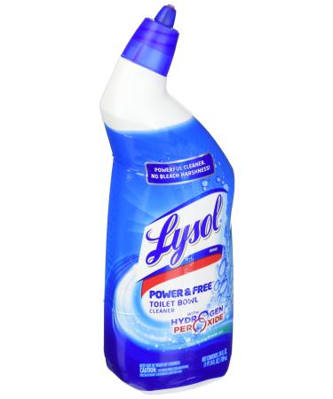 Lysol Power & Free Toilet Bowl Cleaner 20 - 30 ounces