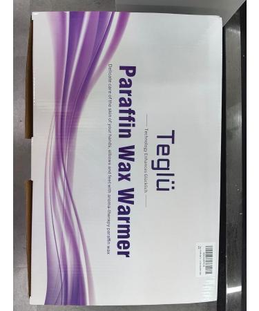 Teglu 4L Paraffin Bath for Hands & Feet | Complete Paraffin Wax Set with 1350g Wax Gloves & Brush - 200W White - Buy Online on SooperMarket.com