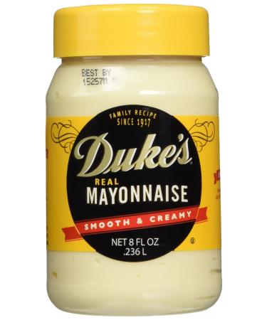 Dukes Real Mayonnaise - Two 8 Fl Oz Jars 8 Fl Oz (Pack of 2)