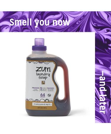 Indigo Wild Zum Clean Laundry Soap Frankincense Myrrh 64 fl oz - Natural & Fragrant Cleaning Solution - Buy Online on SooperMarket.com
