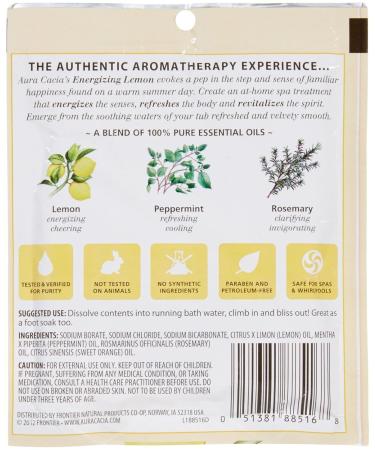 Aura Cacia Energize Aromatherapy Mineral Baths - 2.5 oz | International Shipping Available - Buy Online on SooperMarket.com