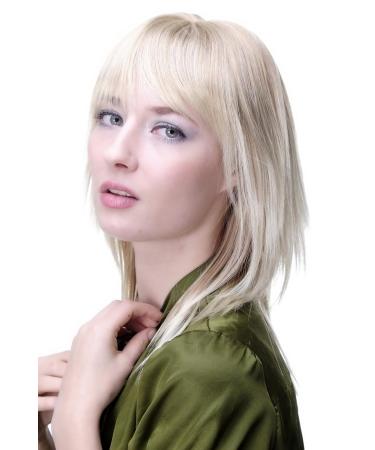 WIG ME UP 6078-27T613 Medium Length Blonde Mix Wig with Bangs - Stylish Straight Hair for All Occasions - Buy Online on SooperMarket.com