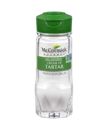 McCormick Gourmet All Natural Cream of Tartar, 2.62 oz