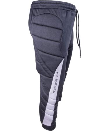 HO Soccer Men's Icon 3/4 Padded Goalkeeper Pants - XL Black | International Shipping Available - Buy Online on SooperMarket.com