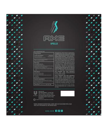 AXE 4 Piece Gift Set (Apollo) - Premium Men's Grooming Kit | Shop Internationally - Buy Online on SooperMarket.com
