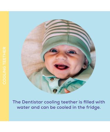 Dentistar Cooling Ring Set - BPA Free Baby Teething Toys (2 Pieces) | Cooling Tooth Aid for Infants 3 Months+ | Pink - International Shipping Available - Buy Online on SooperMarket.com