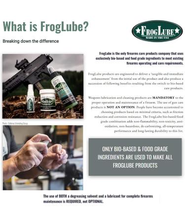 FrogLube Solvent 8 oz - Powerful Gun Cleaner and Degreaser - Buy Online on SooperMarket.com