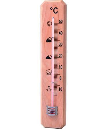 technoline WA 2020 Thermometer - Brown Brown 4.2x1.5x20 cm