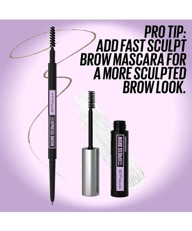 Maybelline Brow Ultra Slim Defining Eyebrow Pencil - Warm Brown (0.003 oz) - Buy Online on SooperMarket.com