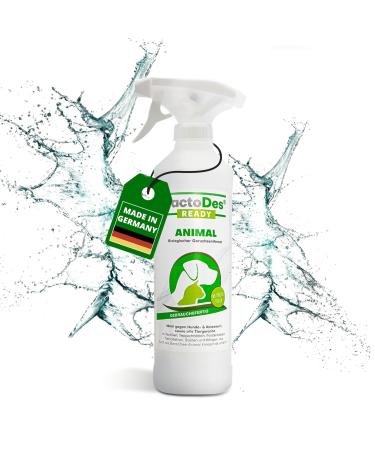 BACTODES - Animal Ready Rature Neutralizer Spray bottle 500ml ready for use - strong enzyme cleaner caturin dogurine & animal smells - effective odor remover with organic microbe effect 500 ml (1 Pack)