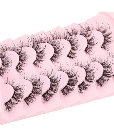 Geeneiya Fairy Natural Cluster Cat Eye Wispy Mink False Eyelashes - DIY Lash Extensions - Buy Online on SooperMarket.com