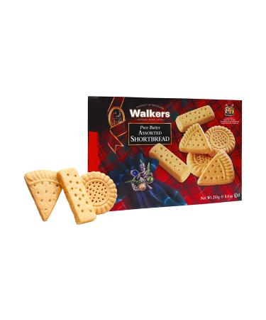 Walker's Shortbread Assorted Pure Butter Cookies 8.8 Oz - Delicious Shortbread Selection - Buy Online on SooperMarket.com