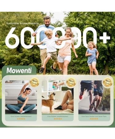 Mowenti Unisex Sports Sneaker Socks - 8 Pairs Breathable Cotton Frote Tennis & Running Socks (Size 39-42) - Perfect for Hiking & Daily Wear - Buy Online on SooperMarket.com