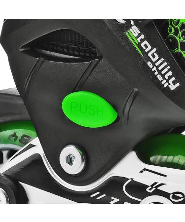 Roller Derby ION 7.2 Inline Skates | Aluminum Frames | Adjustable Sizing | Small (11-1) - Buy Online on SooperMarket.com