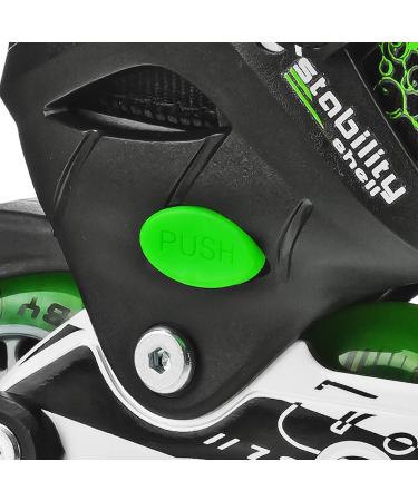 Roller Derby ION 7.2 Inline Skates | Aluminum Frames | Adjustable Sizing (2-5) | Medium Fit - Buy Online on SooperMarket.com