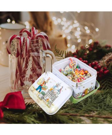 ABOOFAN 1pc Box easter tote mini bunny tinplate biscuit case metal Easter Candy Case Toy Jewelry Box child - Buy Online on SooperMarket.com