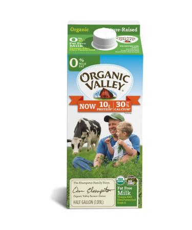 Organic Valley Ultra Pasteurized Organic Fat Free Milk