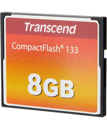 Transcend 8GB CompactFlash Memory Card 133x (TS8GCF133) - Buy Online on SooperMarket.com