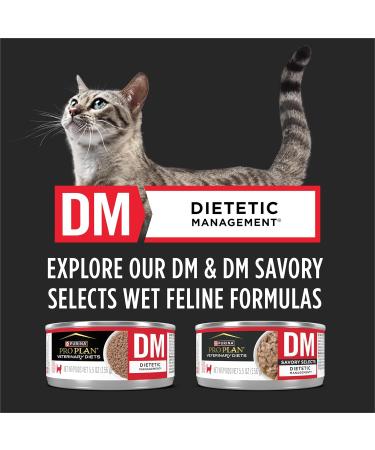 Purina Pro Plan Veterinary Diets DM Feline Formula Dry Cat Food - 10 lb Bag - Buy Online on SooperMarket.com