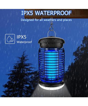Endbug Bug Zapper Outdoor with LED Light 4200V Mosquito Zapper Outdoor IPX5 Waterproof Electric Bug Zapper 2-in-1 Fly Zapper Fly Trap Indoor Outdoor for Patio Garden Backyard Home Plug in - Buy Online on SooperMarket.com