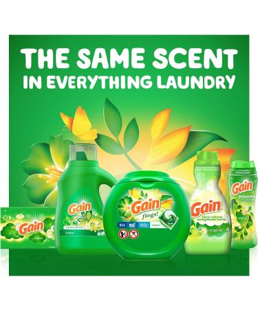 Gain Liquid Laundry Detergent Original Scent 65 fl oz - 90 Loads (2 Pack) | HE Compatible - Buy Online on SooperMarket.com