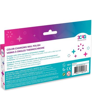 Color Changing Nail Polish Set for Girls & Teens - 5 Non-Toxic Colors - Ages 8 - Buy Online on SooperMarket.com