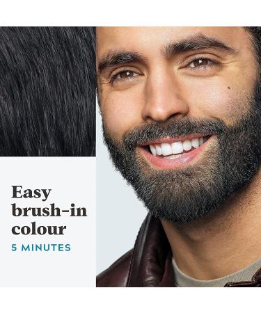Just For Men Moustache & Beard Dye - Real Black | Eliminates Grey, Adds Thickness | With Applicator Brush | M55 - Buy Online on SooperMarket.com
