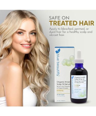 Blue Beautifly Organic Amalaki Scalp Oil Serum - Hair Growth & Nourishing Treatment 4 fl oz - Buy Online on SooperMarket.com