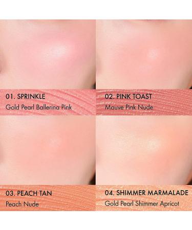AMUSE Soft Cream Cheek (01 SPRINKLES) - Natural Flush for Radiant Cheeks - Buy Online on SooperMarket.com