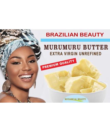 Organic Murumuru Butter - 100% Pure Natural Moisturizer for Skin Hair & Lips | Vegan Unrefined RAW - 8.46 oz - Buy Online on SooperMarket.com